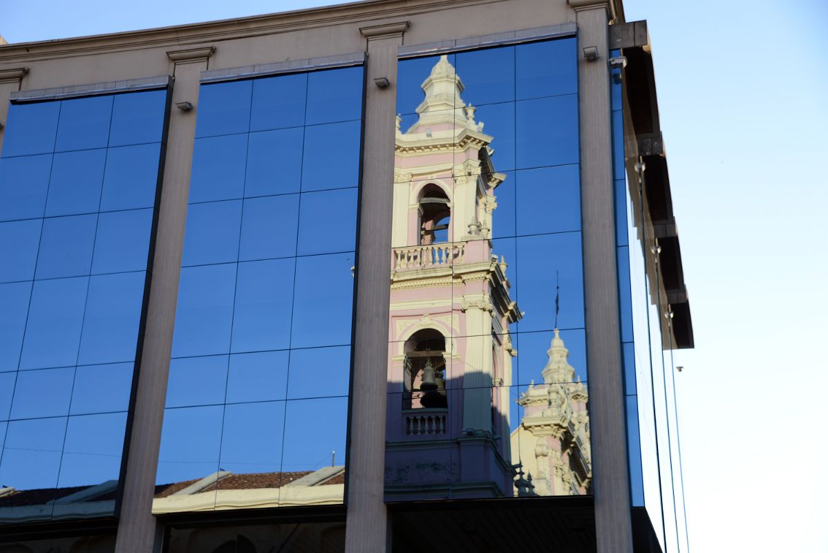 10 Reflection Of Cathedral In Glass Building Next Door Salta Plaza 9 de Julio
